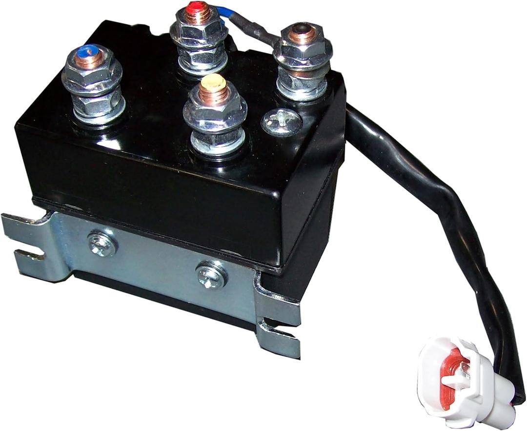 Kolpin Winch Electrical Contactor, Black