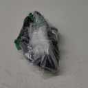 MCJC Witch Hat For Adult,Ruched Wide Brim, Halloween Masquerade Party Costume Accessory (45, Black45cm)