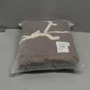 JIYUAN King Size Duvet Cover Set, 3-Piece - 100% Washed Cotton, Linen-Like Soft & Breathable with Zipper Closure, Includes 104x90 Inch Cover & 2 Pillowcases, Solid Chocolate Brown