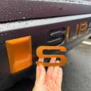 Limitless Parts Rear Bumper Letters Compatible with 2024-2025 Subaru Crosstrek Wilderness Edition 1/16" ABS Plastic with Adhesive- Gold Bronze Color Matched