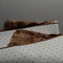 FinRec Brown Rugs for Bedroom Living Room, 4x6 Feet Plush Fluffy Shag Area Rug, Non-Slip Fuzzy Furry Shaggy Rug for Kids Room Dorm Room Home Decor, High Pile Soft Floor Carpet