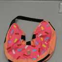 Supet Inflatable Dog Cone Collar for Small Dogs Puppies Cats, Soft Dog Cone Alternative After Surgery for Puppies Cats to Stop Licking (XS(Neck 4"-7"), Donut Pink)