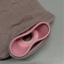  Hot Water Bottle with Soft Fleece Cover, 2L Hot Water Bag for Hot Compress, Comfort for Menstrual Cramps, Neck & Shoulder, Hands and Feet, Pink Plaid,Missing Top