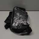 MAY TREE Clear Backpack Stadium Approved for Women and Men, Clear Bag for Stadium Events, Transparent bag for Concert Sporting Festival, Black (Medium)