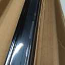 RV Awning Trim, Aluminum RV Insert Roof Trim, 51" Length Black Camper Trailer Awning Rail (2 Trim Pieces, Black)