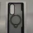 MOBOSI Magnetic for Z Fold 7 Case with Privacy Screen Protector, Samsung Galaxy Z Fold7 Cover[Compatible with Magsafe & Full Body Hinge Protection] Shockproof Phone Cases for zfold 7, Jet Black