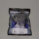 2(X) IST mens Cotton Stretch No Show Brief 3-pack (Small, Eclipse/Lead/Dazzling Blue)