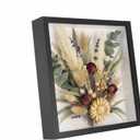 9x9 Shadow Box Frame, 3" Deep Picture Frame with Magnetic Clasp, Memory Box Display Case for Jersey Medal Ticket and 3D Items | Black