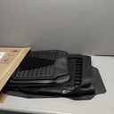 PantsSaver Custom Fit Floor Mats for Lincoln Nautilus 2022 All Weather Protection -4 Piece Set (Black)- High Raised Border Protection Great for Catching Spills & Easy-Car Accessories