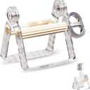 2 x Plastic Tube Squeezer Roller  Durable Tube Wringer for Paint, Toothpaste, Hair Color  Ideal for Artists, Salons, DIY & Everyday Use (White)