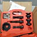 ReluxGo Wheel Bearing Puller Removal Motorcycle Tool Kit for Harley Davidson, Wheel Bearing Removal and Installation Tool for 3/4" 1" 25mm Bearings for Hogs from 2000, Wheel Bearing Press (Red)