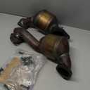 Pair Left+Right Front Catalytic Converter Set Replacement for Ford Explorer Taurus Lincoln MKS MKT 3.5L 19533+19534