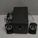 Logitech Z313 2.1 Multimedia Speaker System with Subwoofer, Full Range Audio, 50 Watts Peak Power, Strong Bass, 3.5mm Audio Inputs, PC/PS4/Xbox/TV/Smartphone/Tablet/Music Player - Black