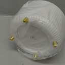 Marbrasse Desk Organizer, 360-Degree Rotating Pen Holder, Desk Organizers and Accessories with 5 Compartments Pencil Holder, Art Supply Storage Box Caddy for Office, Home（White）