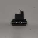 Portable Door Lock for Travel Hotel Safety- 800lbs Child Proof Security Reinforcement Lock for Inward Swing Front/Inside Doors,Top Mount Latch for Toddler,Baby Room,Kids,Apartment Use,Black