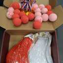 57 PCS Valentines Day Game Set for Adult & Teen, Valentine Heart Ball and Spoon Race Game