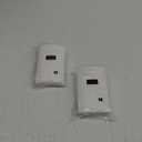 Kidde Carbon Monoxide Detector, Plug In Wall with 9-Volt Battery Backup, Digital LED Display - 2 Pack