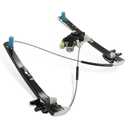 Front Right Passenger Side Power Window Regulator w/Motor Compatible with Discovery 5 (L462) 2017-2020 LR083210 HY32-23200-AA