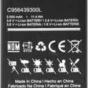 WUHAO Replacement Battery C956439300L Upgraded Battery for BLU Studio Mega 2019 S0510UU Battery 3000mAh