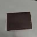 Jack&Chris Leather Passport Holder RFID Blocking Passport Travel Wallet Cover Case for Men Women Brown JC17