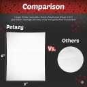 Petazy 2% Chlorhexidine Wipes for Dogs 3X Larger | Yeast Infection Ringworm Fungus Hot Spot Itch Relief | Medicated Antibacterial Antifungal Gentle Soothing Topical Wipes for Dog Cat | 50 Wipes 5x6