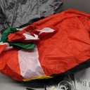 TURNMEON 5 Ft Christmas Inflatables Outdoor Decoration Black Santa Claus Hold Candy Cane Blow Up African American Christmas Decorations with LED Lights for Yard Garden Home Party Xmas Holiday Decor