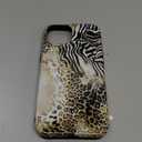 Aesthetic Animal Y2K Cheetah Leopard Zebra Tiger Print Case for iPhone 15