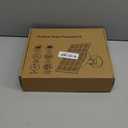 Zivif 10W Solar Panel for Security Cameras, 5V Solar Charger with USB-C/Micro USB/DC 5.5x2.1mm Ports, IP66 Waterproof, Adjustable Mount & 7.2FT Cable