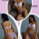 FINETOO 12 Pack Cotton Underwear for Women Cute Low Rise Bikini Panties High Cut Breathable Sexy Hipster Womens Cheeky, XS