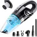 Handheld Vacuum Cordless, 15000Pa Powerful Car Vacuum Cleaner - 7800mAh Rechargeable Portable Mini Vacuum with 70000RPM Motor, 5 Nozzles, Low Noise, Washable Filter, for Car, Home, Office, Pet