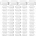Thenshop 64 Pack Business Card Holder Desktop Business Card Stand Acrylic Holder Stand Clear Postcard Display for Home Office Desk Table (Desktop Style)