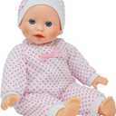 14 inch Soft Body Caucasian Baby Doll - Newborn Dolls for Girls with Doll Pacifier