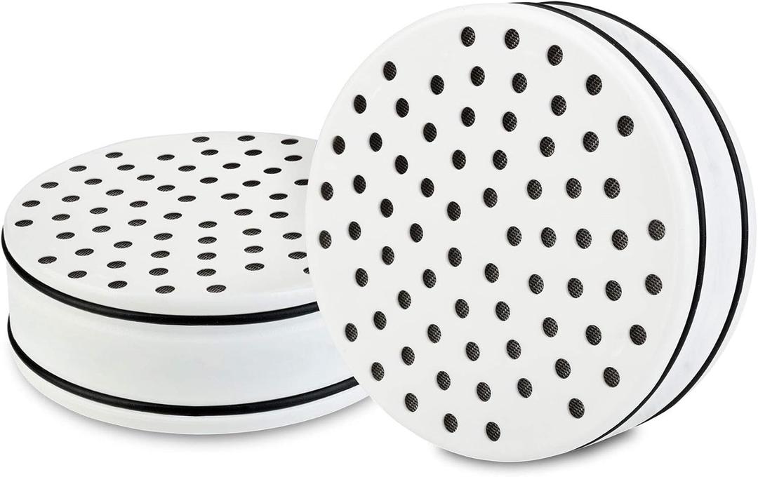 Brondell FF-15X2 Replacement Water Filter for VivaSpring Filtered Shower Head, Lasts 6 Months, 2-Pack