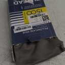 THREAD SPREAD 100% Egyptian Cotton Pillow Cases Standard/Queen Size Set of 2 - Luxury 1500 Thread Count Sateen Dark Grey Pillow Cases, Silky Soft Cotton Pillowcases Fits Standard & Queen Pillows