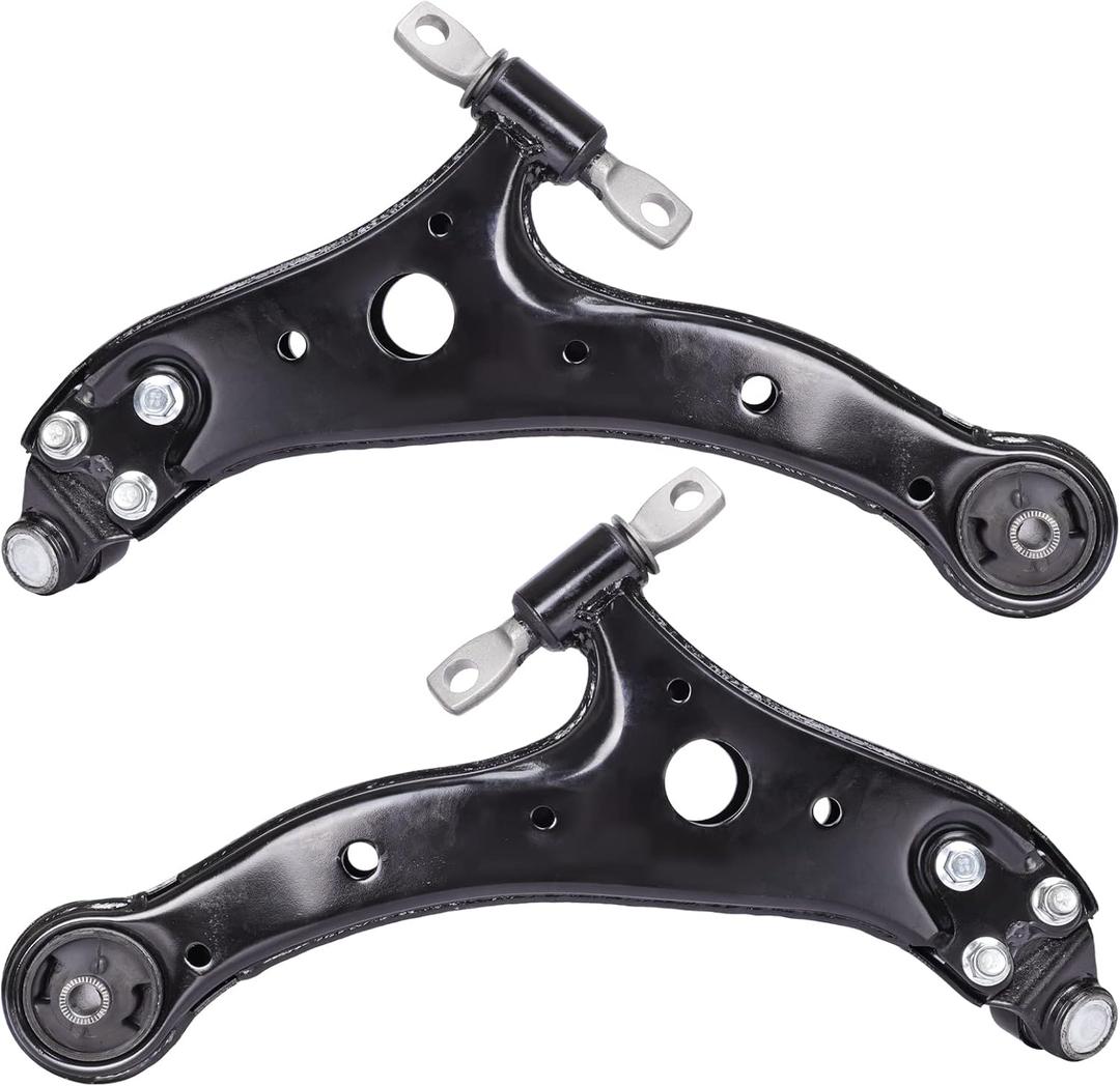 LCWRGS 2pcs Front Lower Control Arm w/Ball Joint Replacement for Lexus ES300 ES330 ES350 RX330 RX350 & Toyota Avalon Camry Highlander Solara K620333 K620334