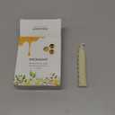 5 Inch Spirat Tapared Candles 10 Pack,0.78" Diameter Ivory Naturel Bee Candles Candlestick,7 Hours Long Lasting Smokeless and Unscented for Home Decoration