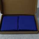 GoSports Classic Cornhole Bean Bags Set of 4- Regulation All Weather, Mix and Match (Royal Blue)