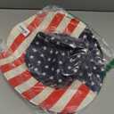 Western Cowboy Cowgirl Sun Hat Printed Outback Straw Hat with Shapeable Wide Brim and Belt Buckle