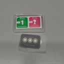 Suoman for Samsung Galaxy Z Fold 5 Camera Lens Protector, Metal Texture Style Tempered Glass Camera Lens Cover [Metal CD Lines]- Gold