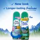 Purex Crystals In-Wash Scent Booster, Fresh Mountain Breeze, 21 oz (Pack of 4), Long-Lasting Freshness & Odor Elimination Technology