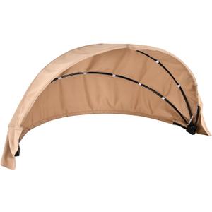 Outdoor Daybed Replacement Canopy, Outdoor Patio Wicker Daybed Canopy, Top Cover Compatible with Patio Round,| Customization | (Beige, 94"L x 69"W x 1"H) 