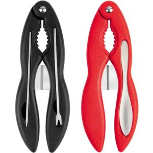2PCS Crab Crackers and Tools Multifunctional Crab Leg Crackers Efficient Lobster Crackers Sturdy Seafood Crackers and Tools Portable Lobster Crackers and Picks Set Crab Claw Crackers