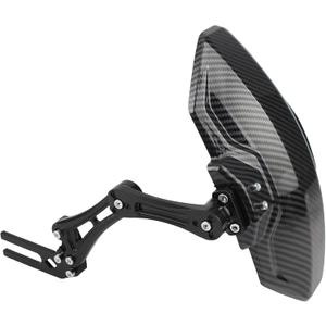 Motorcycle Wheel Rear Mudguard,Fender Rear Cover Compatible with Universal Motorbikes Scooter Extender Accessories-Black