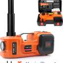 E-HEELP Electric Car Jack 5Ton 12V Kit Hydraulic (Lifting Range: 6.1~17.7 inch) with Inflator Electric Jack for Car SUV Sedan MPV Change Tires Garage Repair Emergency Kit