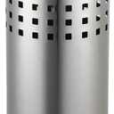Brushed Metal Toilet Plunger & Holder, By Home Basics | Bathroom Apartment Essentials | Toilet Plunger Hideaway | Bathroom Plunger, Toilet Plungers For Bathroom
