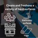 Tazza Gym Equip Wipes, 4 x 950 Count (3800 Total Wipes) - Durable, Pre-Saturated Gym Equipment & Surface Cleaning Wipes