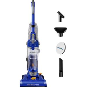 eureka NEU182A PowerSpeed Bagless Upright Vacuum Cleaner, Lite, Blue