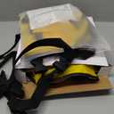 Meooeck 2 Pcs Snorkeling Vest for Adults Safety Inflatable Snorkel Vest for Swim Kayaking Swimming Diving Surfing, Load up to 220 Ibs (Yellow)