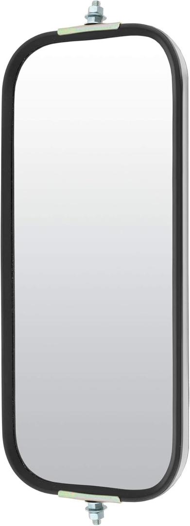 RETRAC 610226 7 x 16-Inch Stainless Steel Rib-Back West Coast Mirror Head, Universal Driver or Passenger Side