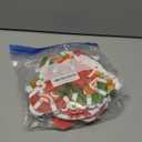 9Pcs Gingerbread Christmas Decorations Plastic Gingerbread Man House Tree Picks and Candy Cane Lollipop Tree Toppers for Holiday House Decor (Colorful)